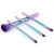 Import New Model Gradient Color Plating Handle Makeup Brush Set Beauty Tool Facial Kits from China