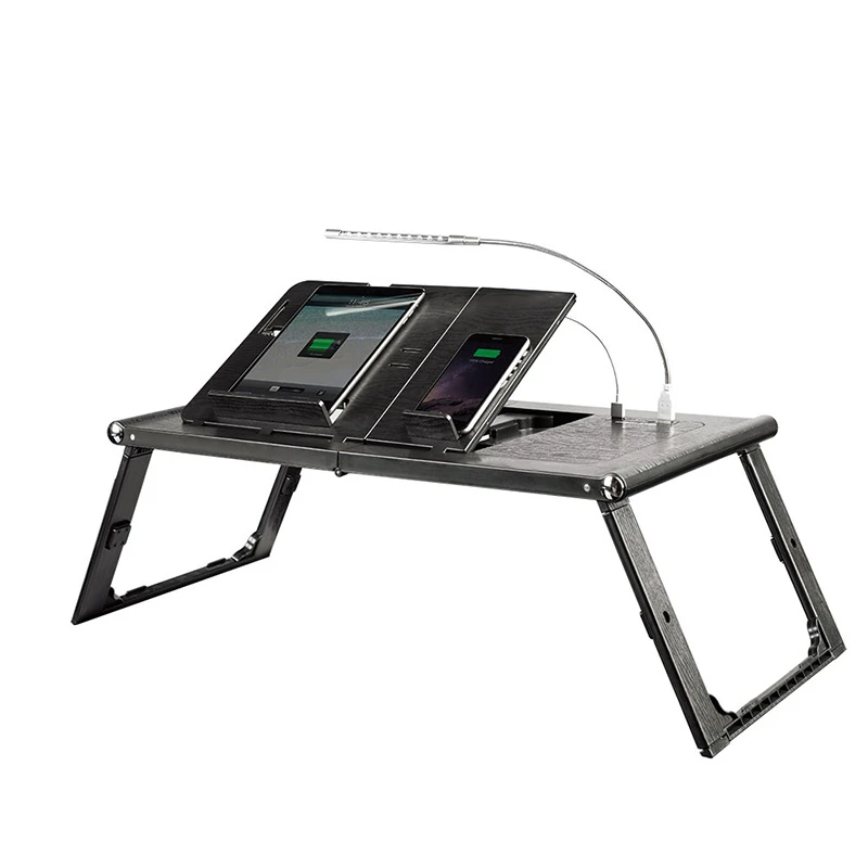 new multifunctional portable adjustable bed computer stand folding laptop table