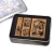 Import New Product Custom Iron Box Vintage Carved Wooden Stamp from China