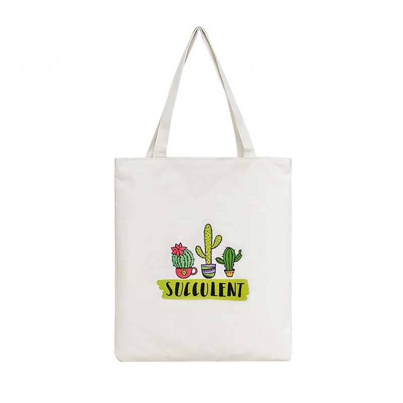 New Product Custom Wholesale Canvas Handle Tote Bag