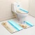 Import New product New Supplier comfortable absorbent bath room Toilet rug mat set ,5 piece bath rug and bathroom carpet set/toilet set from China