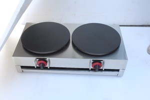 new products gas crepe machine double crepe gas crepe maker for sale