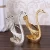 Import New Promo zinc alloy swan holder decorative fruit fork set from China