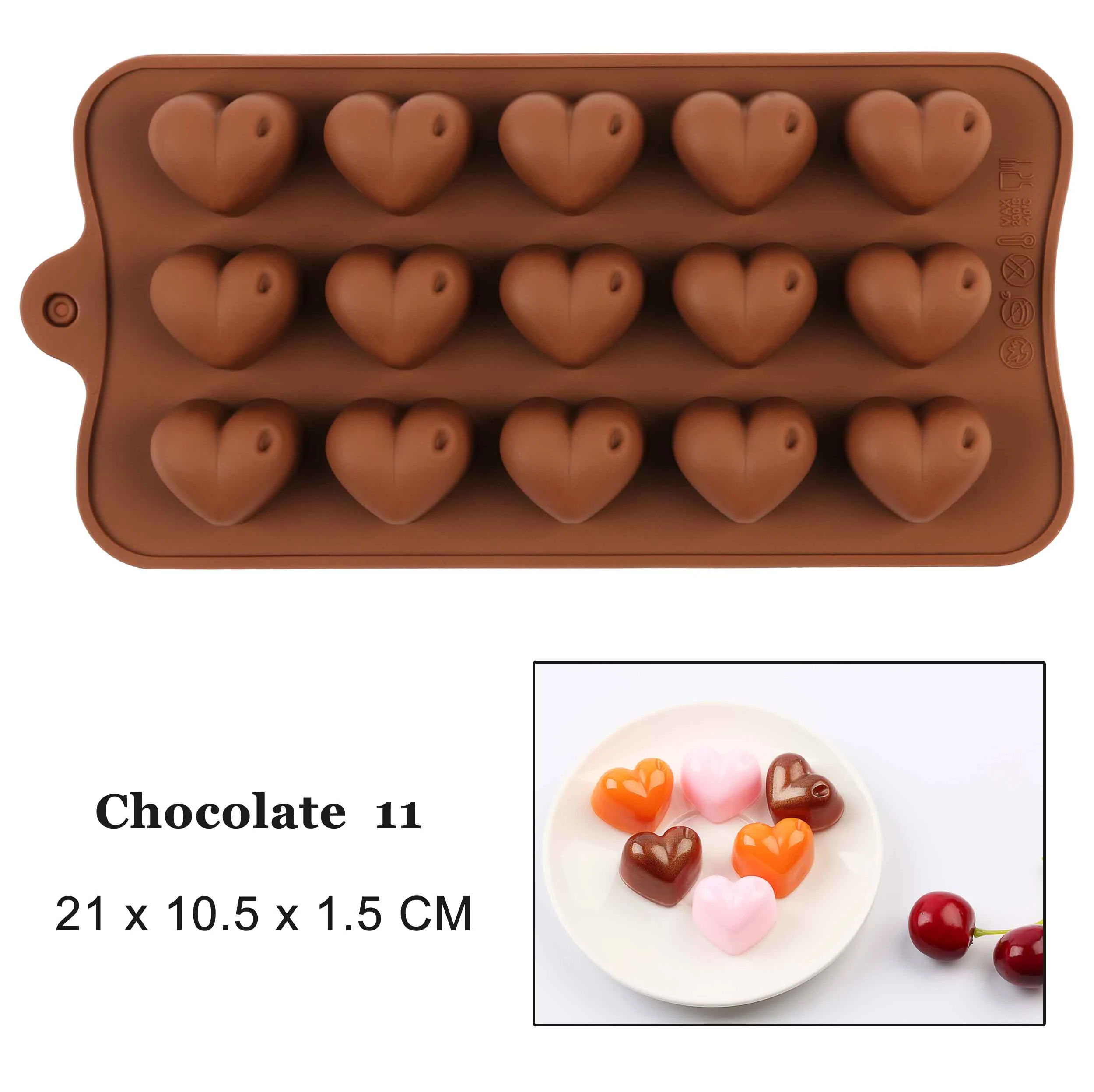 New Silicone Chocolate Mold 29 Shapes Chocolate baking Tools Non-stick Silicone cake mold Jelly and Candy Mold 3