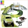NEW slot track toy 142pcs dinosaur track toy race track toy