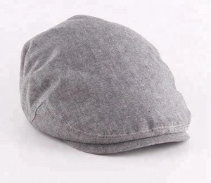 New style custom logo plain beret outdoor ivy cap hat