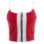 Import New Style Fashion Red White Patchwork Zipper Fly Women Crop Tops Cotton Casual Knitted Tank tops Camis Slim Camisole from Pakistan