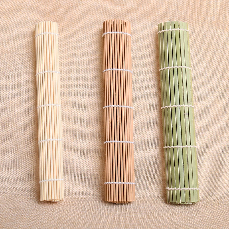 Newell Roller Maker Rolling Kit Knife Chicken Roll Hand Maker Handmade Bamboo Rolling Bamboo Dining Mat With Plastic Packaging