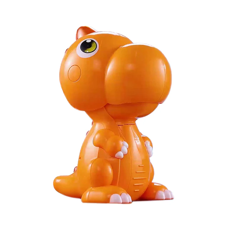 Newest model children play indoor outdoor toy dinosaur electric bubble maker machine bubble toys