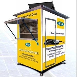 Newspaper kiosk booth with discount price