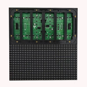 Nice aluminum frame 8mm led display on the truck multi signal input available