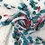 No MOQ Custom Digital  Print Floral Crinkle Georgette Chiffon Silk Fabric