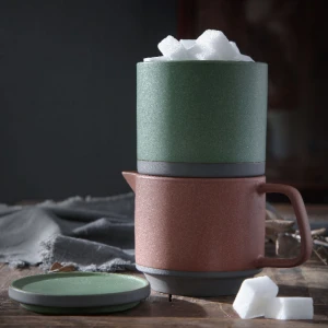 Nordic coffee cup saucer tea cup sets european / afternoon tea pot set / coffee & tea sets