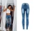 Import NS0159 ladies summer slim jeans sexy ripped jeans tassel jeans pants from China
