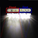 ODM Led Fog/driving Car DRL Lighting Systems Ambulance Bar de Luz Led Day Light Camion Offroad Laser Tractor Warning Work Lights