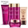 Oem Bioaqua Private Label Silk Protein Facial Hydrating Organic Whitening Skin Care Set