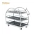 Import OEM custom modern design stainless steel service trolley for hotel restaurant from China