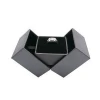 OEM custom size high-end square shape luxury wedding jewelry ring display box