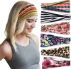 OEM Designs Sweat Absorption Yoga Hair Band Sport Printing Womens Wide Edge Headband