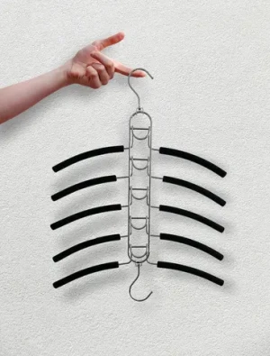 OEM/ODM manufacturer hot selling  metal  clothes  trousers space saving hangers