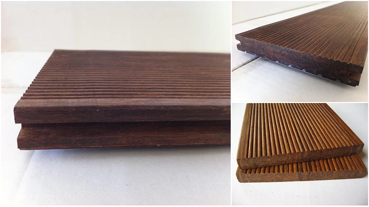 Oiled Surface Strand Woven Bamboo Flooring Outdoor Decking