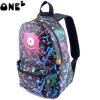 ONE2 emoji design printed 3d school bag for university students backpack