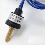 ON/OFF customized 6.35mm copper tube diaphragm automatic reset air pressure switch