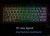 Import optical switches IP68 water proof  Wired  61 keys  RGB backlight with macro Mechanical Gaming programmed  mini keyboard from China