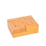 Organic beech Education Children Adult play  game 13 pieces lock wooden other toys & hobbies cards