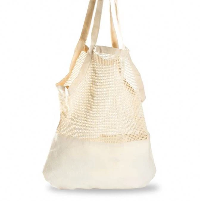 Organic Cotton Canvas Produce Bag Farmers Market Shopping Bundle