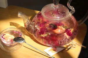 Organic Rose blooming tea for health