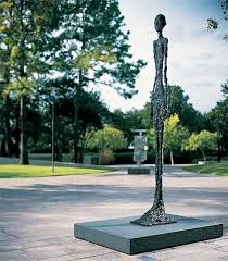 Outdoor Garden Famous Bronze Giacometti Sculpture