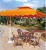 Import Outdoor Garden Furniture Terrace Cafe Table and Chairs from China