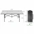 Import Outdoor lightweight portable dining aluminum folding table with wholesale price from China