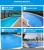 Import Outdoor swimpool cover light but high tensile strength polycarbonate swimming pool cover from China