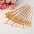 Import Paint Brush For Watercolor Oil Painting Wooden Handel Wool Hair Different Size Brush Acrylic Gouache Drawing Art Tools from China