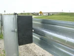 Painted Coating Traffic Barrier Beams Flexible Metallic Highway Guardrail steel construction product supplier