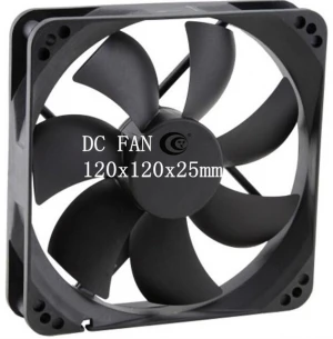 PC case laptop cooling pad 12025 120mm 12V DC cooling fan