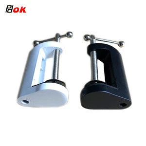 PDOK high quality adjustable metal c-type clamp, fixation table light H clamp