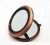 Import Personalized cosmetic mirror plain base style metal mirror for cosmetic pocket cosmetic mirror from China