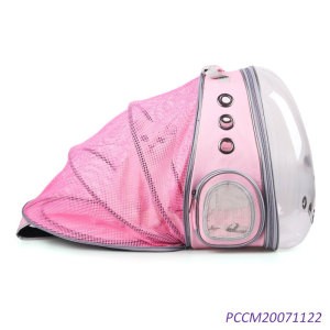 Pet Carrying Hiking Traveling Backpack Pet Carrier for Small Dog Transparent Clear Space Capsule Bubble Cat Backpack