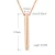 Import Pet Cremation Urn Rose Gold Cylinder Ashes Pendant Necklace from China