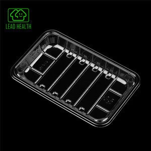 Pet Material Vacuum Formed Plastic Disposable Frozen Tray For Food And Fruit