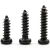 Import Phosphated Drywall Screws FOB Round Head Flat Tail Self-tapping Black Zinc Plated Screw  Self Drilling Screw from China