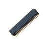 pitch1.27mm H3.45mm H3.5mm double row right angle DIP side entry Female Header