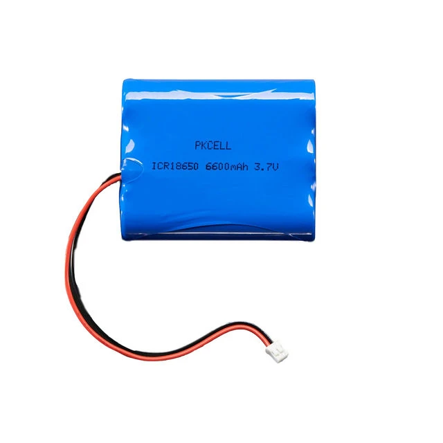 Pkcell 3.7v ICR18650 6600mAh lithium Battery pack for digital products