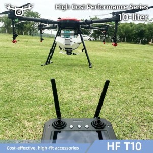 Plant Protection Agriculture Uav 10L Folding Agricultural Electric Power Spray Fumigation Drone for Farms