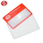 Plastic Card Magnifying glass Fresnel Lens