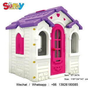 Plastic kids toy for garden/plastic kids playhouse