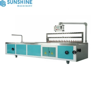 plastic pvc ceiling board sheet panel making machine line / pvc false ceiling cutting extrusion machine